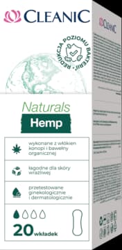 Naturals Hemp wkładki higieniczne
