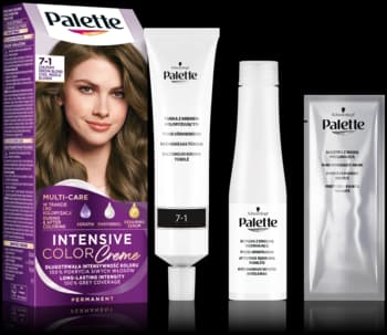 Intensive Color Creme farba do włosów, trwała, nr 7-1 Chłodny Średni Blond