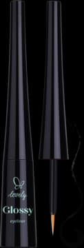 Glossy eyeliner, o wysokim połysku, Ultra Czarny