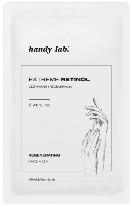 Extreme Retinol maska na dłonie w rękawiczkach