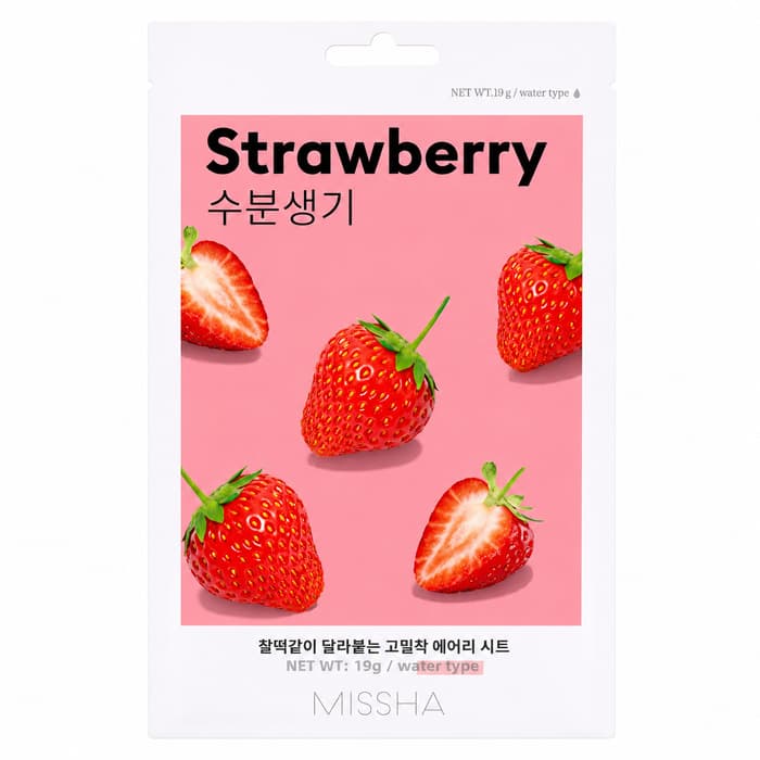 Airy Fit Sheet Mask, maseczka w płachcie Strawberry