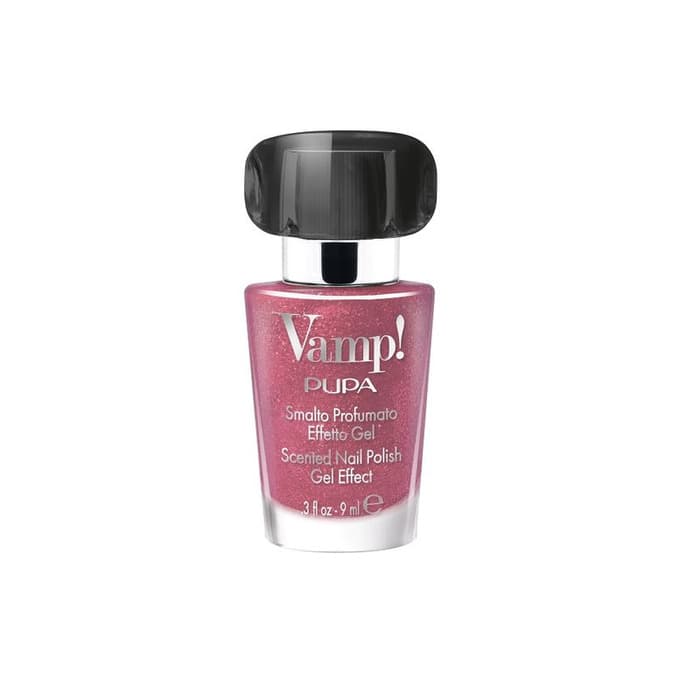 Vamp! Pachnący lakier do paznokci z efektem objętości 3D - 319 Sparkling Rose