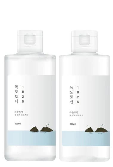 1025 Dokdo Toner Lotion Set Tonik + Krem,+