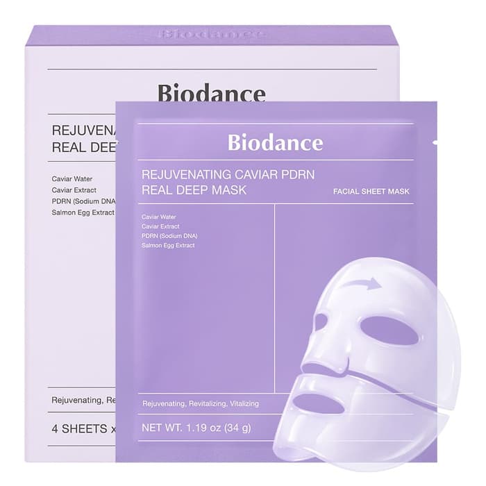 Rejuvenating Caviar PDRN Real Deep Mask Hydrożelowa maska w płachcie