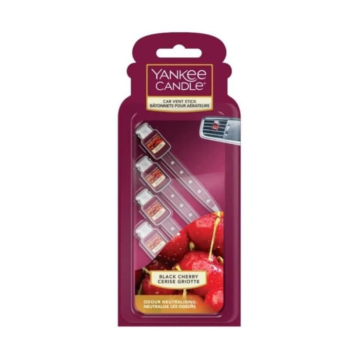 Car Jar Vent Stick Zapach do samochodu Black Cherry