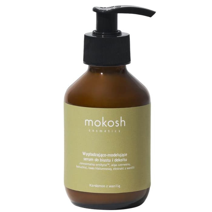Wygładzająco-modelujące serum do biustu i dekoltu Kardamon z wanilią