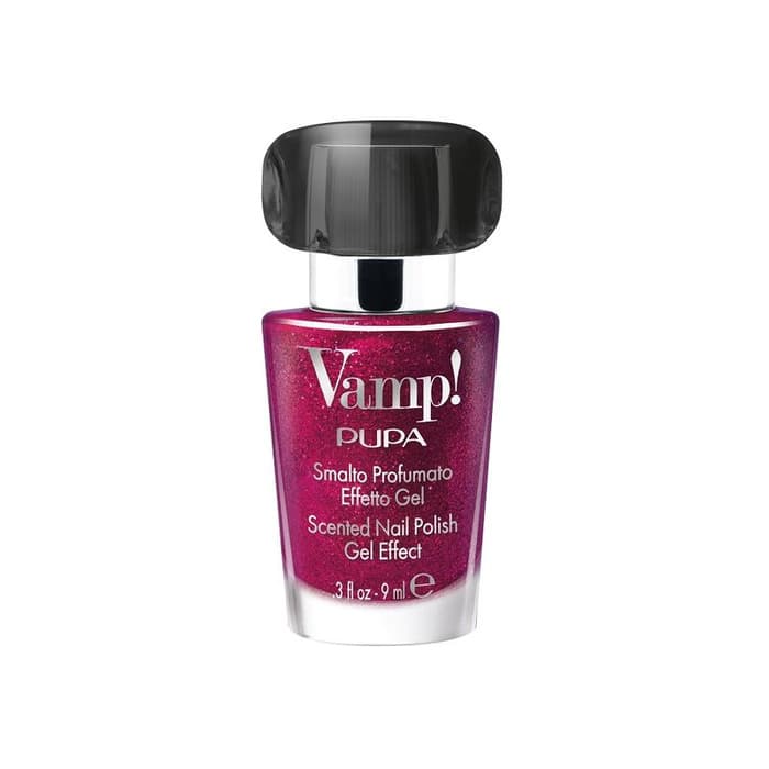 Vamp! Pachnący lakier do paznokci z efektem objętości 3D - 321 Blinding Deep Red