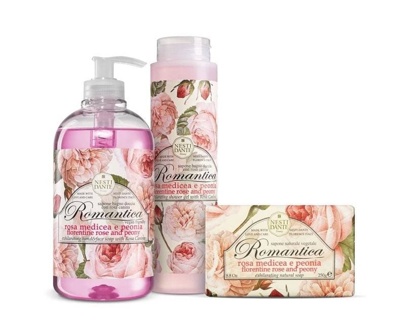 Zestaw upominkowy Romantica Róża i Peonia
