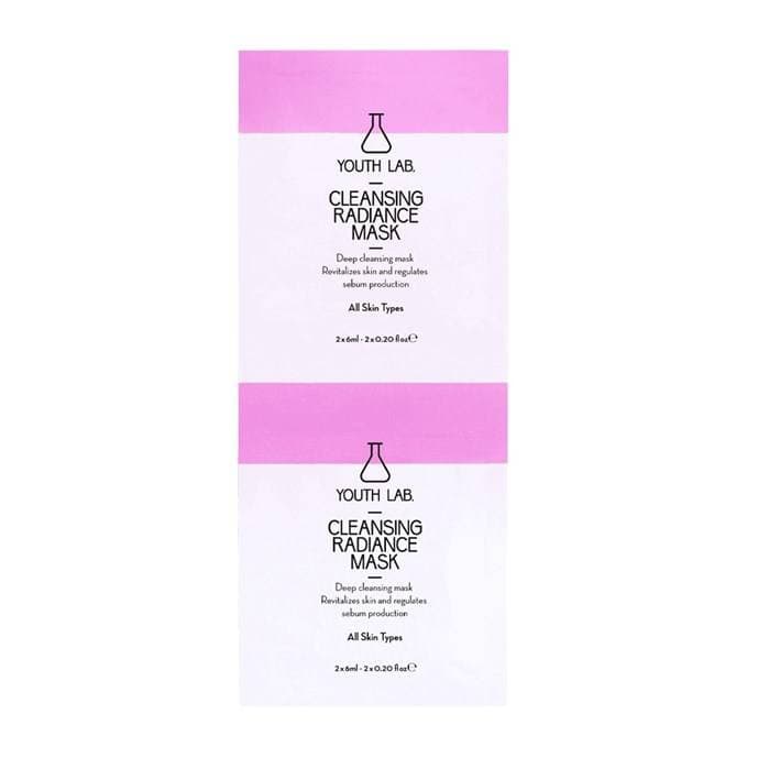 Lab Cleansing Radiance rewitalizująca maseczka na twarz