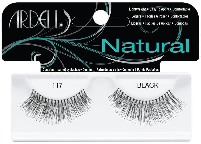 Para sztucznych rzęs Natural Style 117 Black
