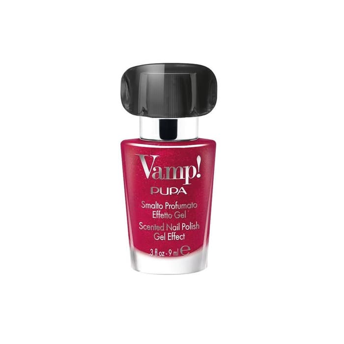 Vamp! Pachnący lakier do paznokci z efektem objętości 3D - 320 Glimmering Red