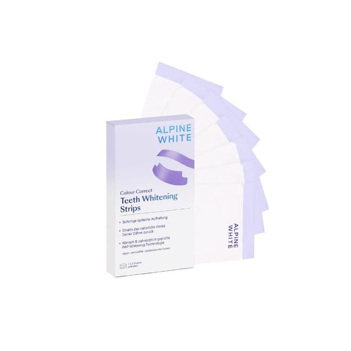 Colour Correct Whitening Strips Paski wybielające zęby z korektorem koloru 7paski