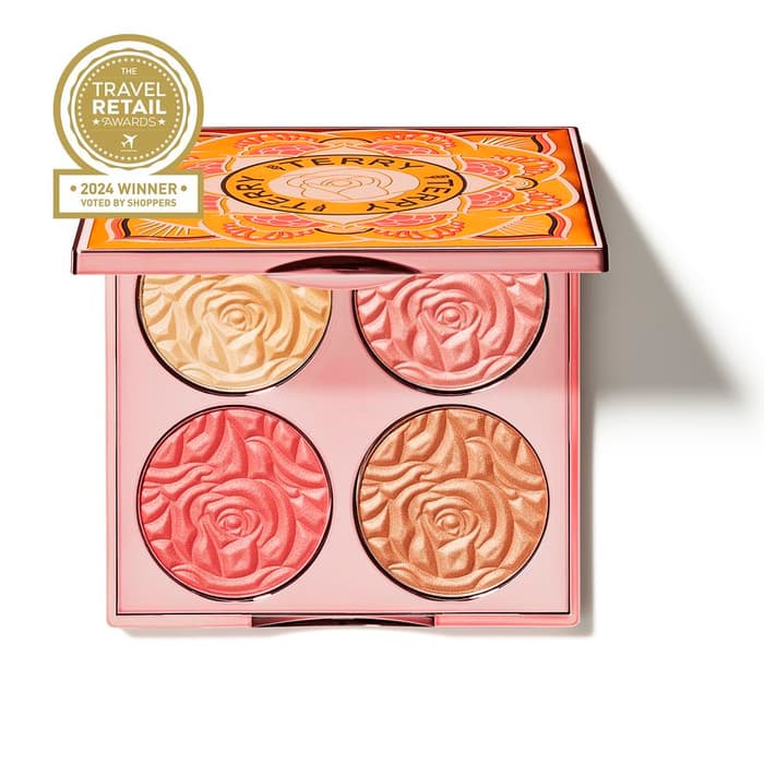 Paleta rozświetlaczy i róży Brightening CC Palette Sunny Flash