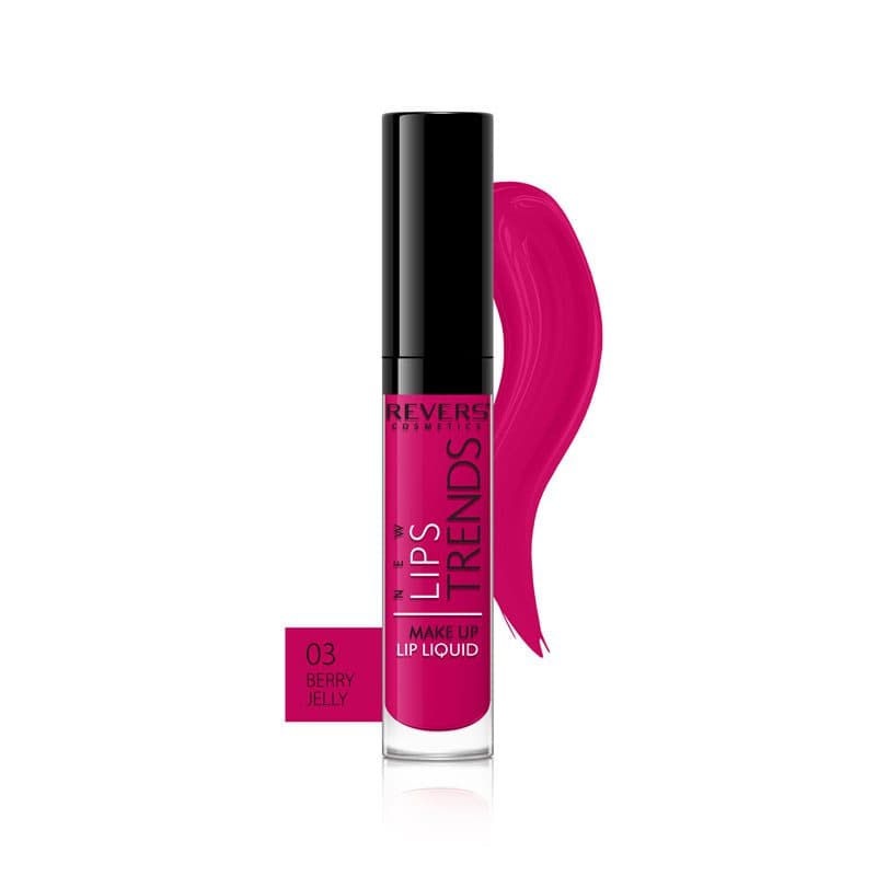 New Lip Trends 03 Berry Jelly — matowa pomadka w płynie