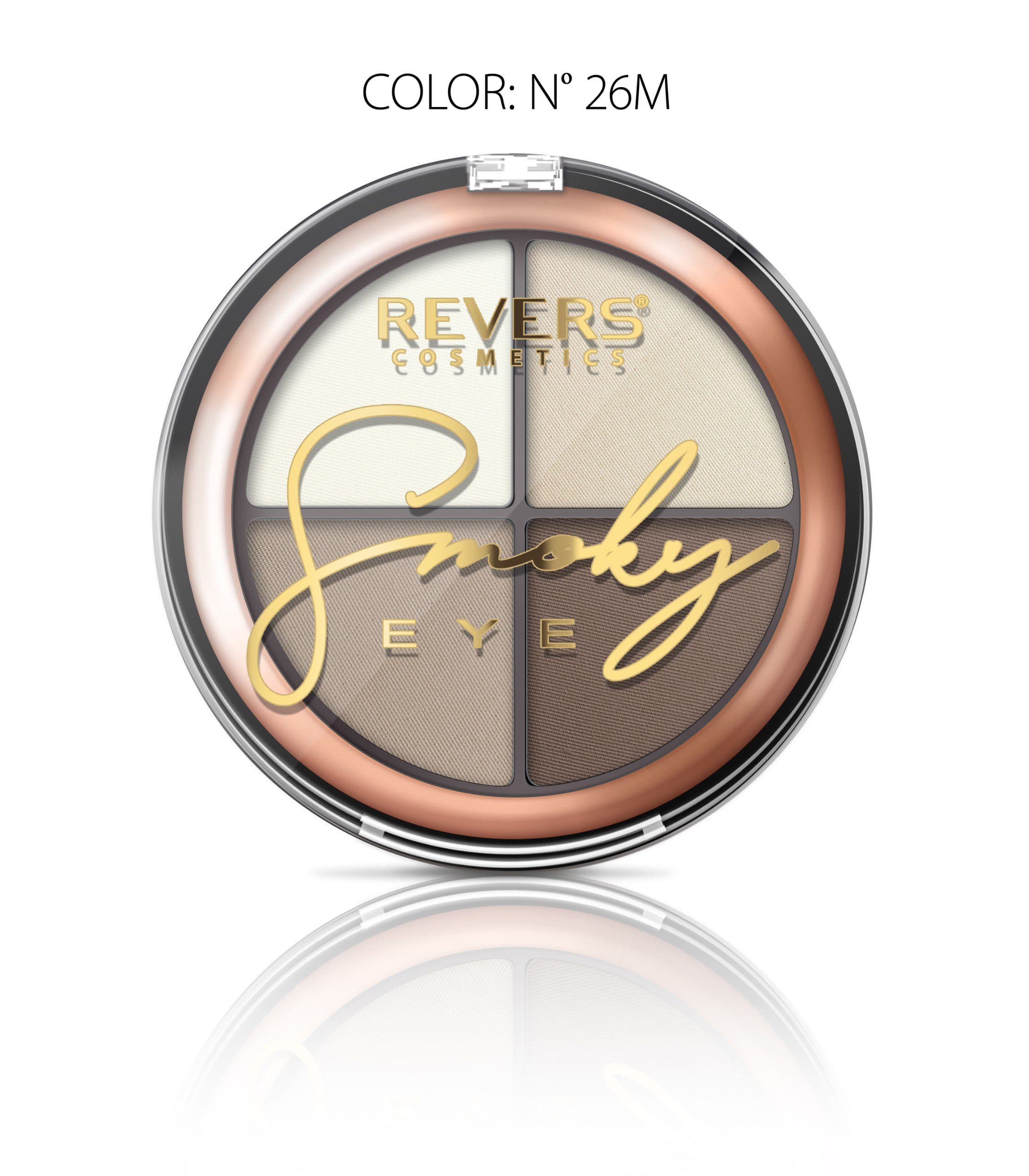 SMOKY EYE 26 — paletka czterech cieni do powiek