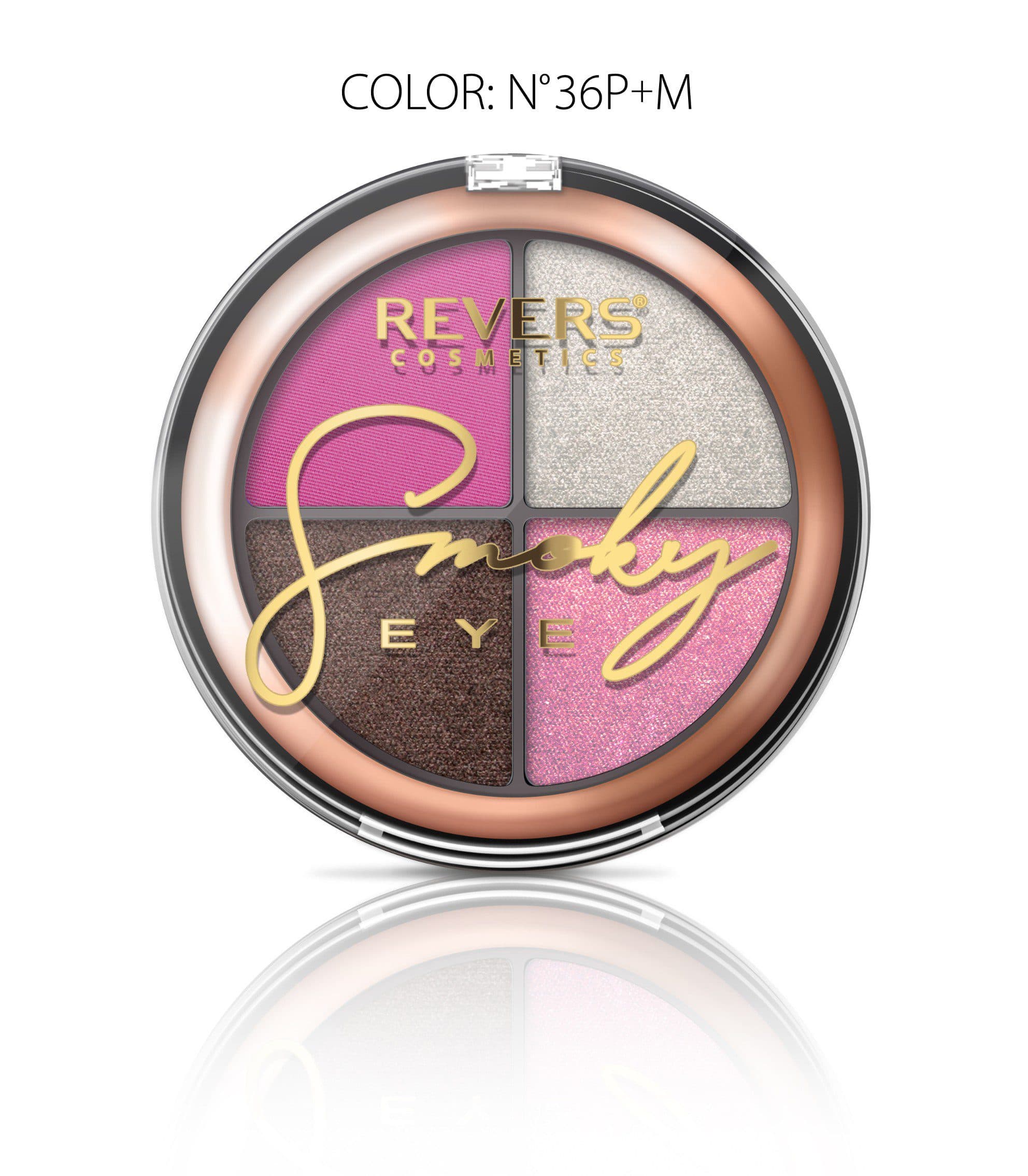 SMOKY EYE 36 — paletka czterech cieni do powiek