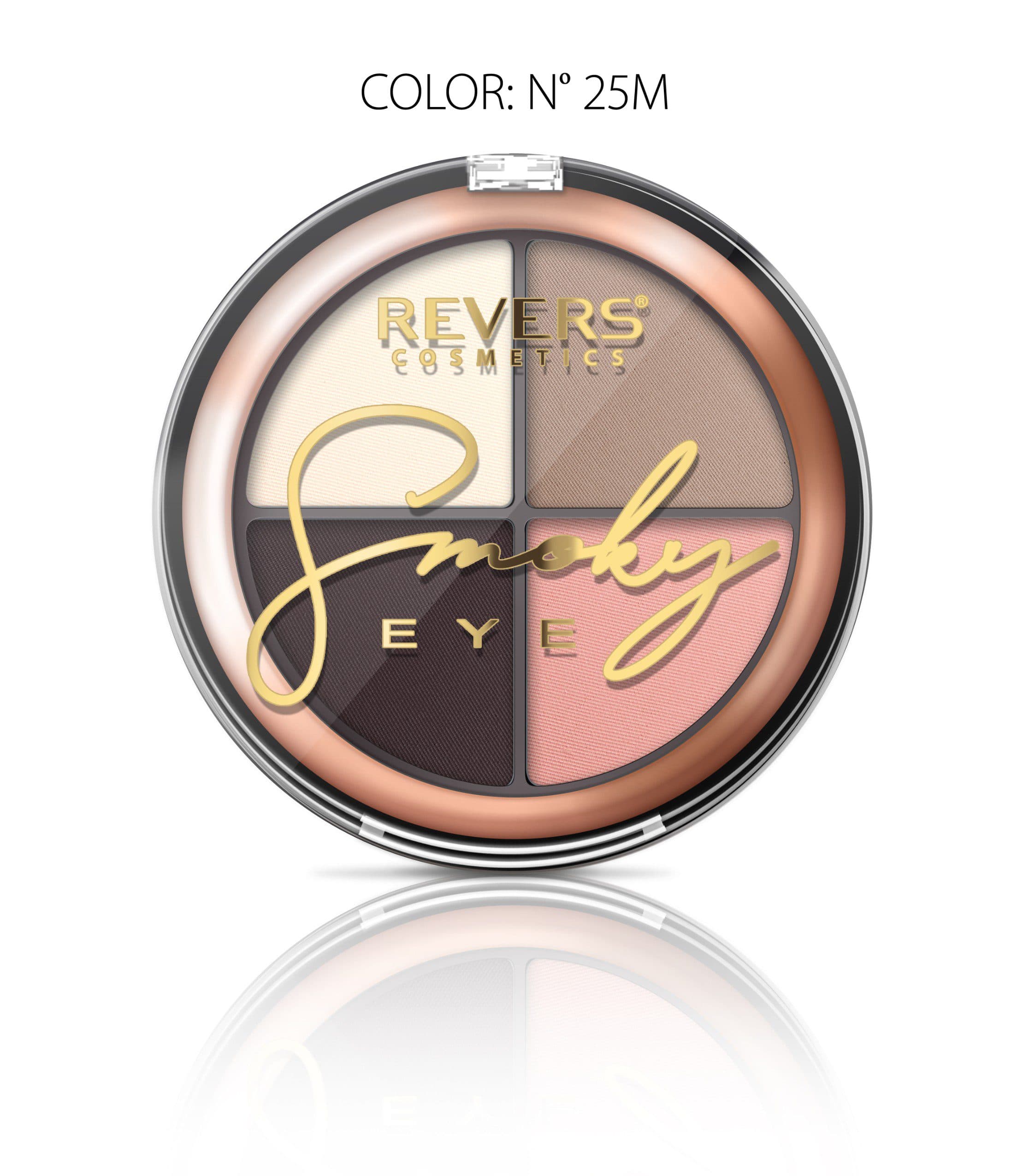 SMOKY EYE 25 — paletka czterech cieni do powiek