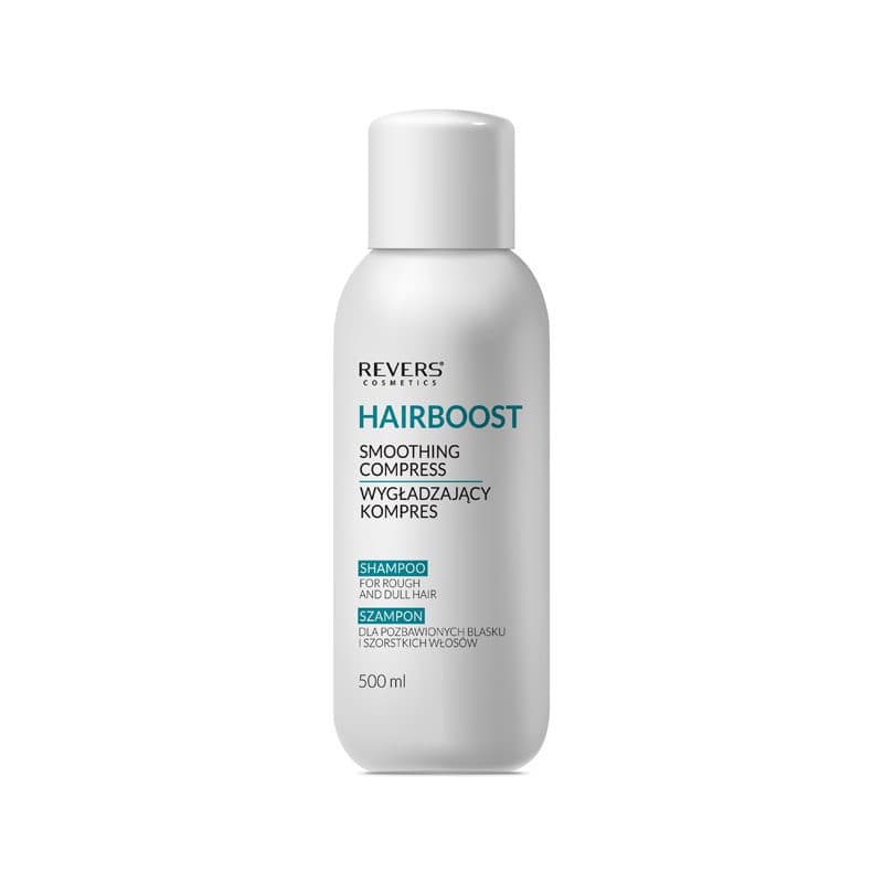 HAIRBOOST Wygładzający Kompres — szampon do włosów szorstkich i matowych
