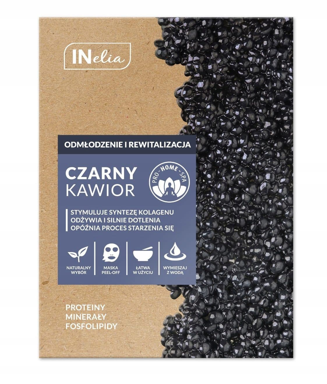 Czarny Kawior — maseczka peel-off w proszku