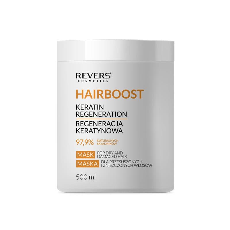 HAIRBOOST Regeneracja Keratynowa — maska do włosów suchych i zniszczonych