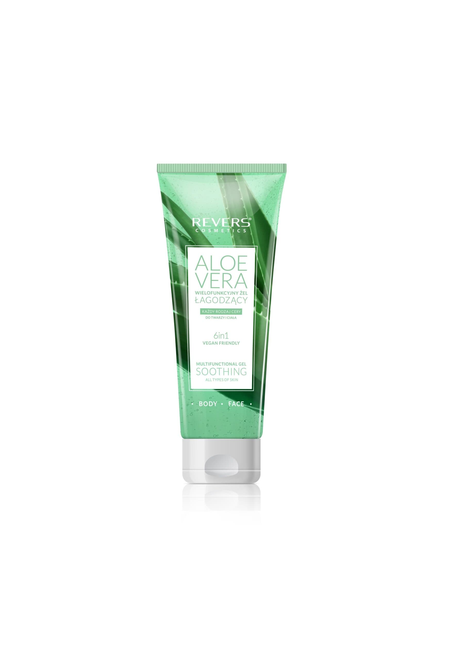 Aloe Vera — wielofunkcyjny żel łagodzący do twarzy i ciała