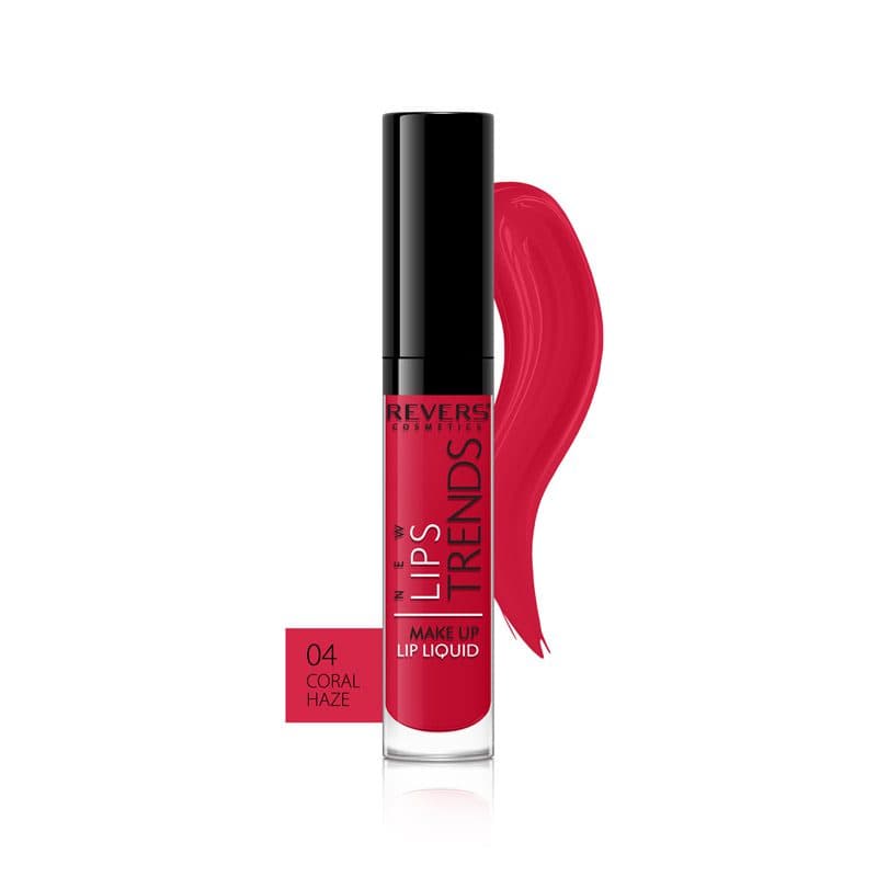 New Lip Trends 04 Coral Haze — matowa pomadka w płynie