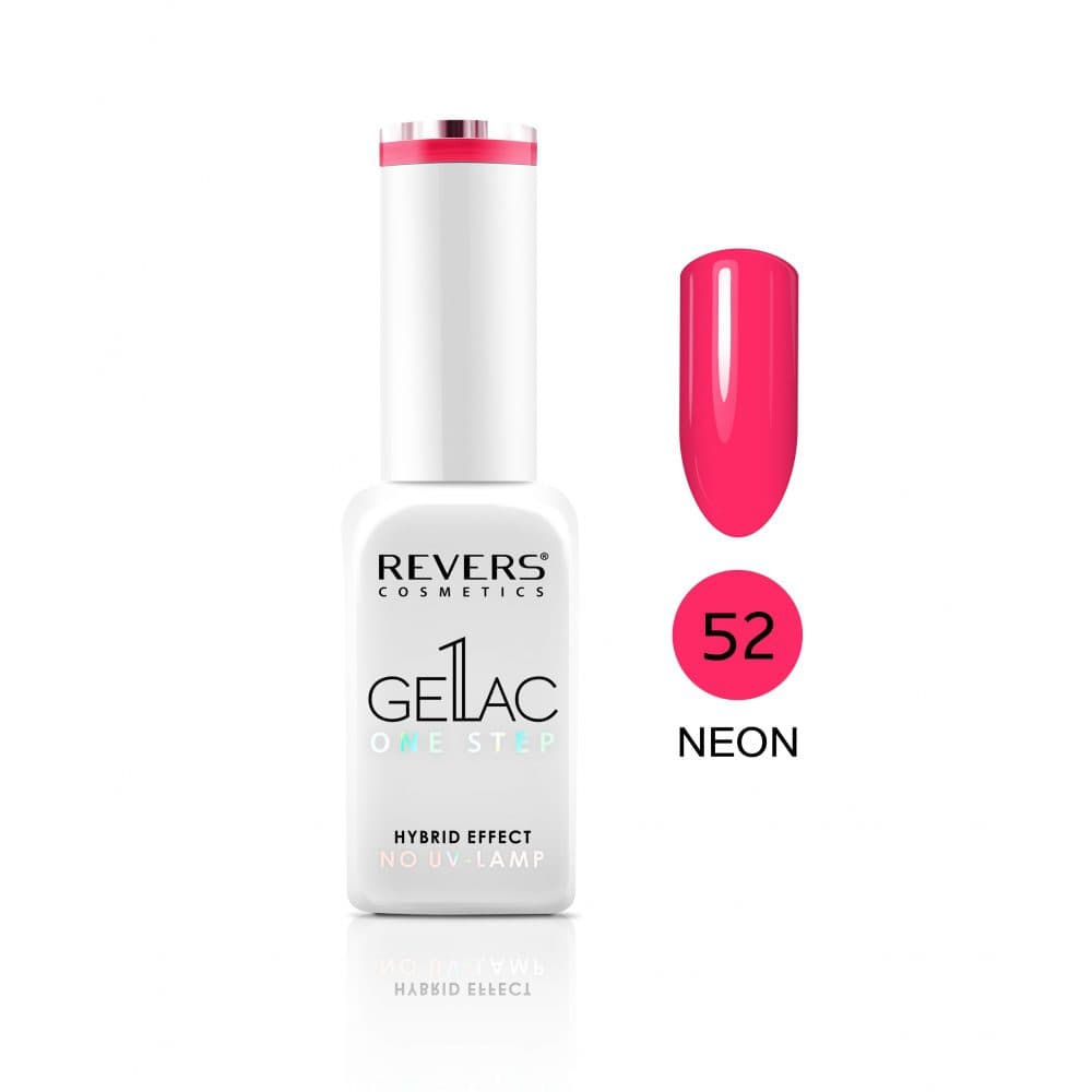 Gel Lac One Step 52 Neon — lakier do paznokci bez lampy