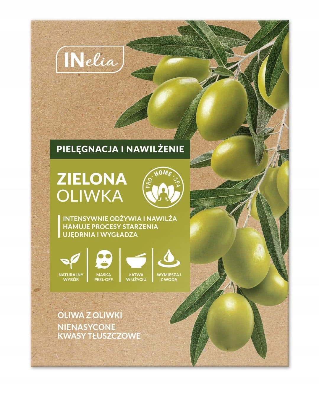 Zielona Oliwka — maseczka peel-off w proszku