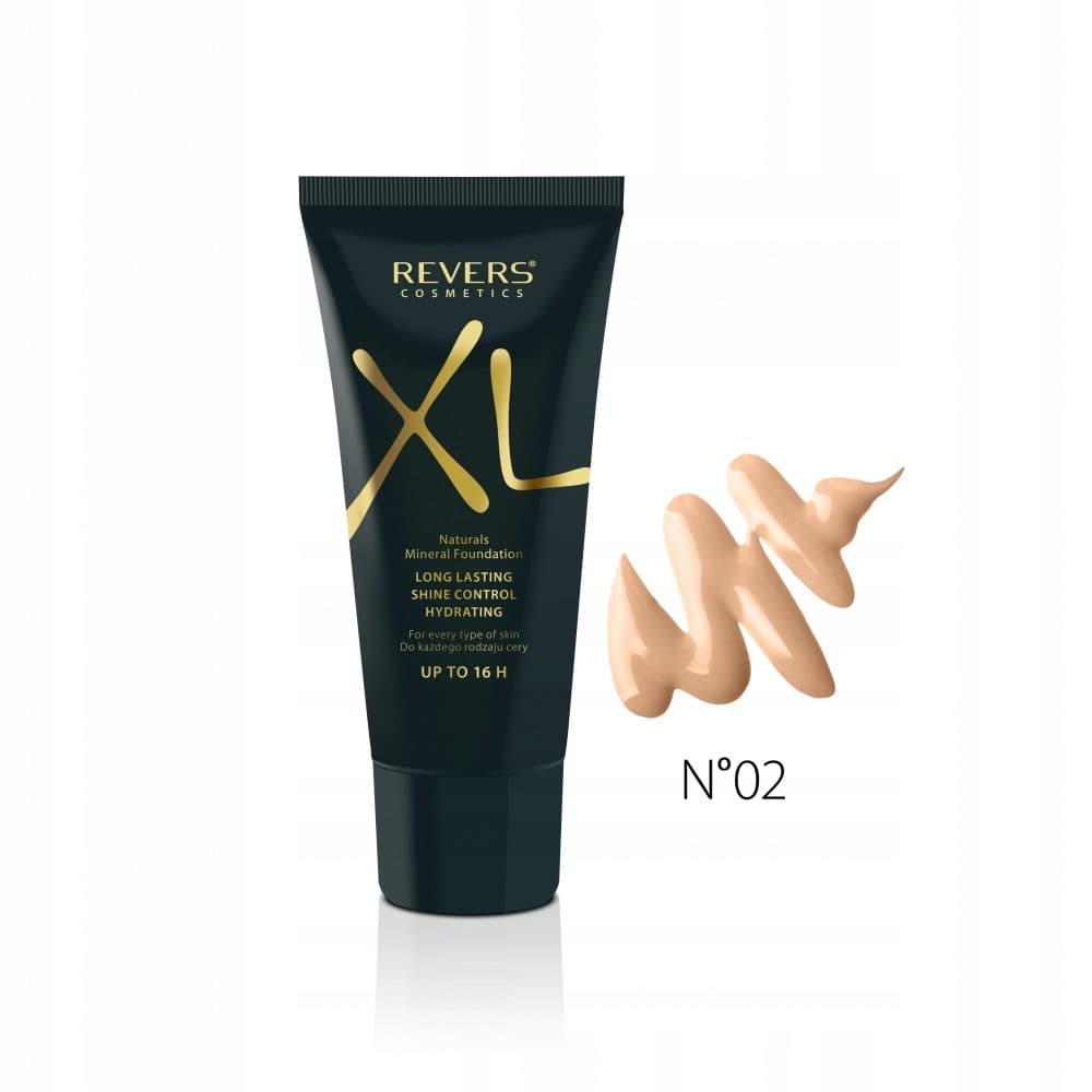 XL NATURAL MINERALS — satynowy podkład 02 Beige