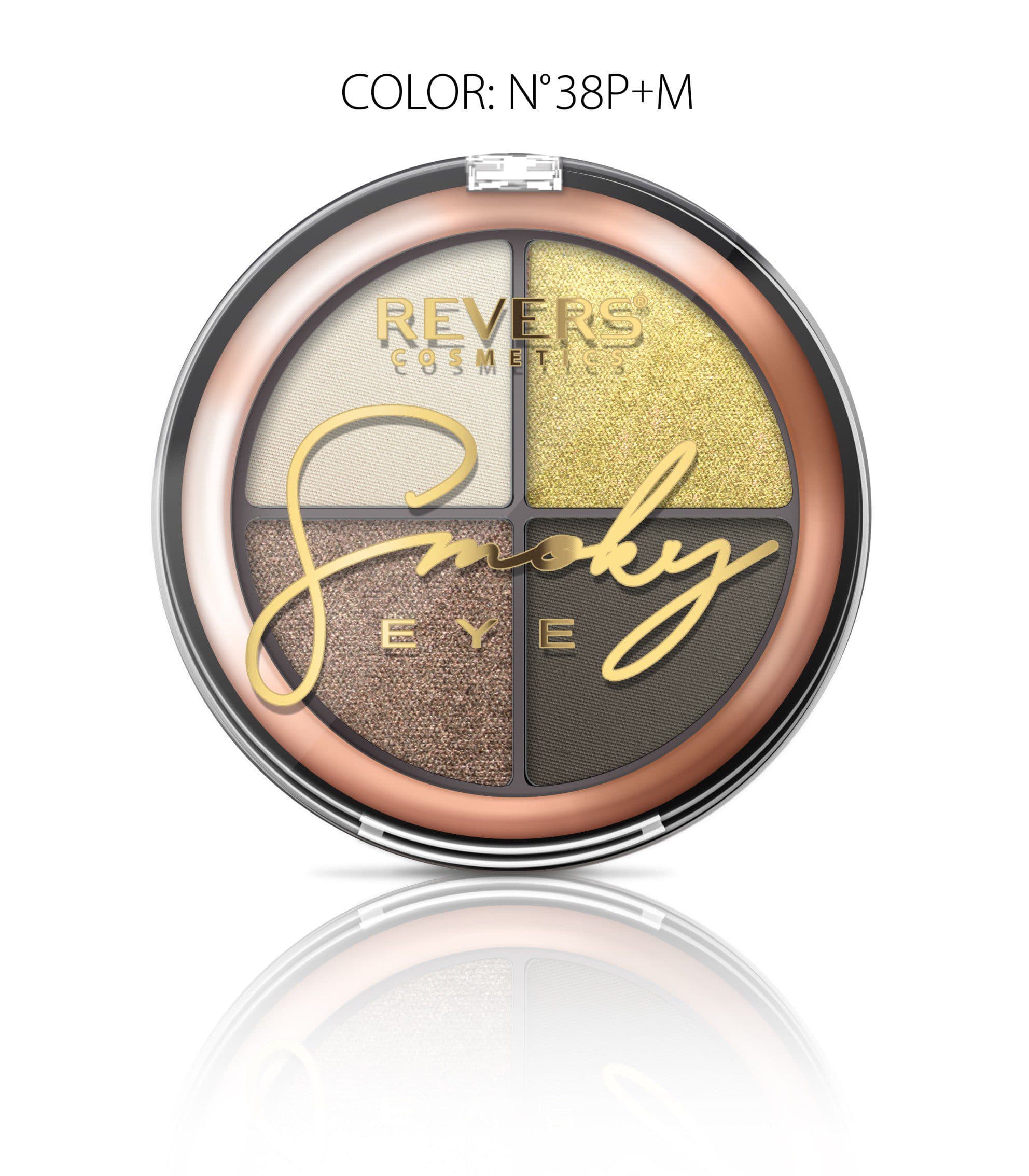 SMOKY EYE 38 — paletka czterech cieni do powiek