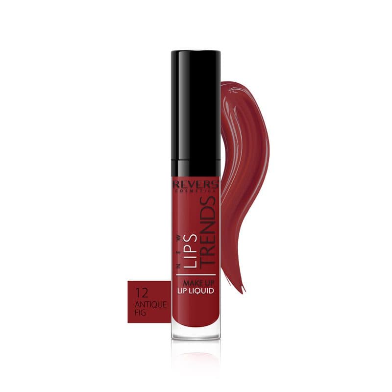 New Lip Trends 12 Antique Fig — matowa pomadka w płynie