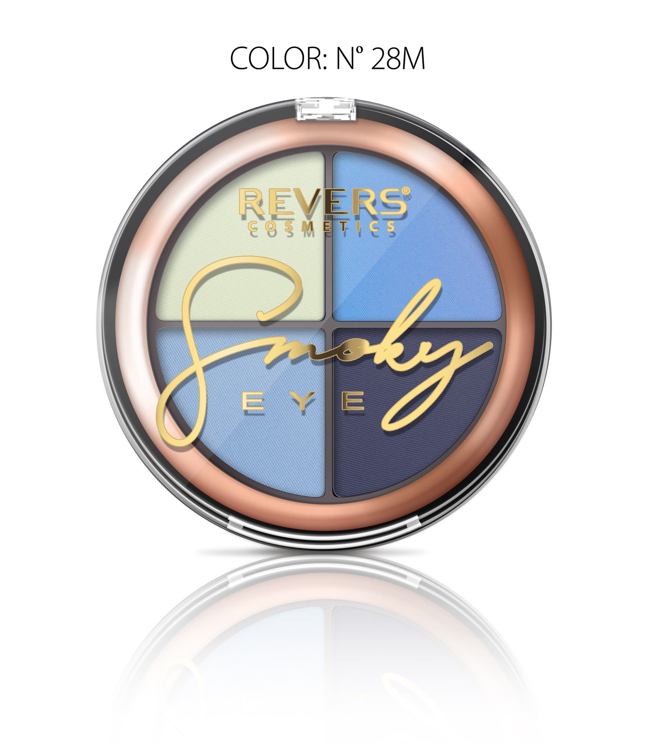 SMOKY EYE 28 — paletka czterech cieni do powiek