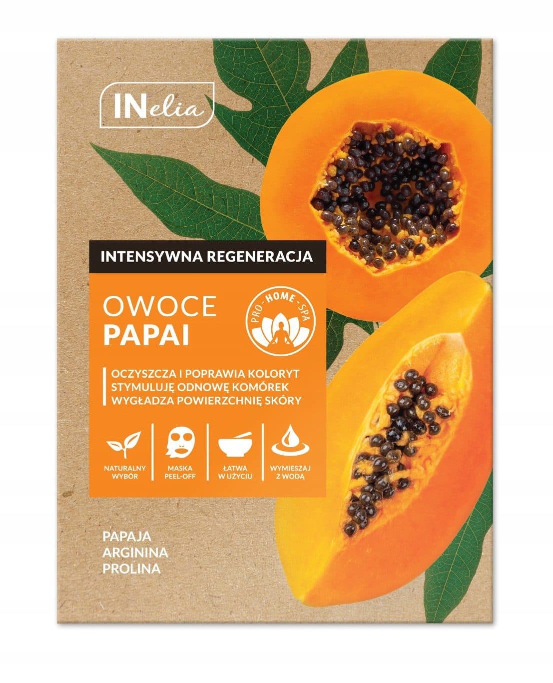 Owoce Papai — maseczka peel-off w proszku