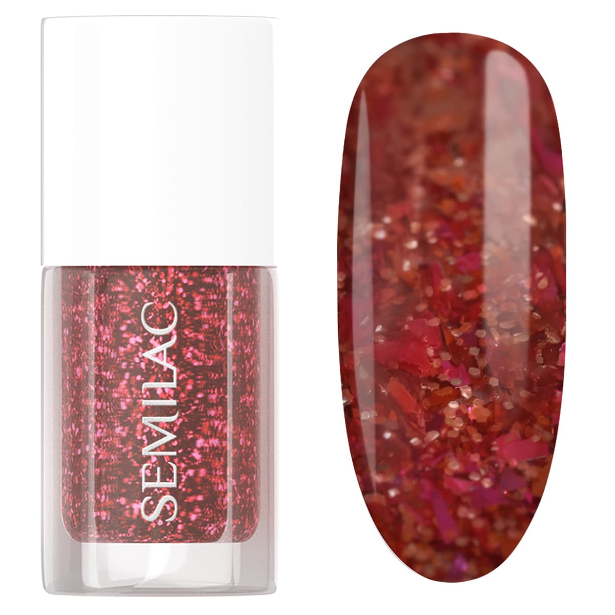 lakier klasyczny, Nail Polish Cosmic Dust, 041 Glitter Nails