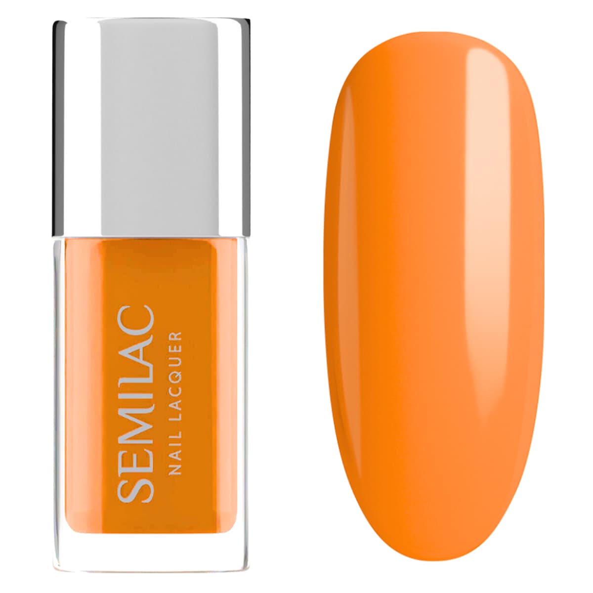 klasyczny lakier do paznokci, 121 Neon Orange
