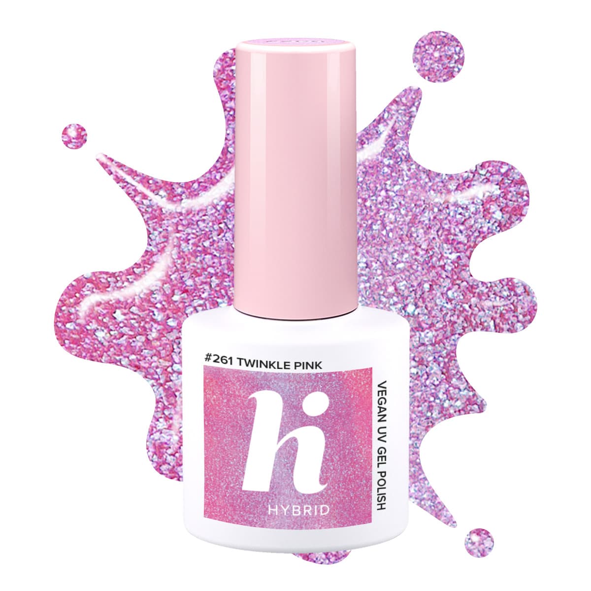 #261 hi hybrid lakier hybrydowy Twinkle Pink