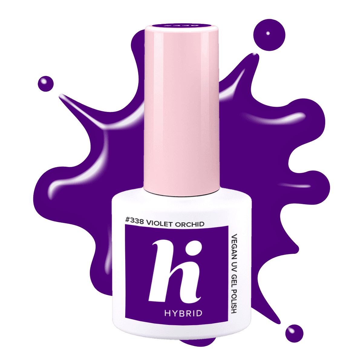 #338 hi hybrid lakier hybrydowy Violet Orchid