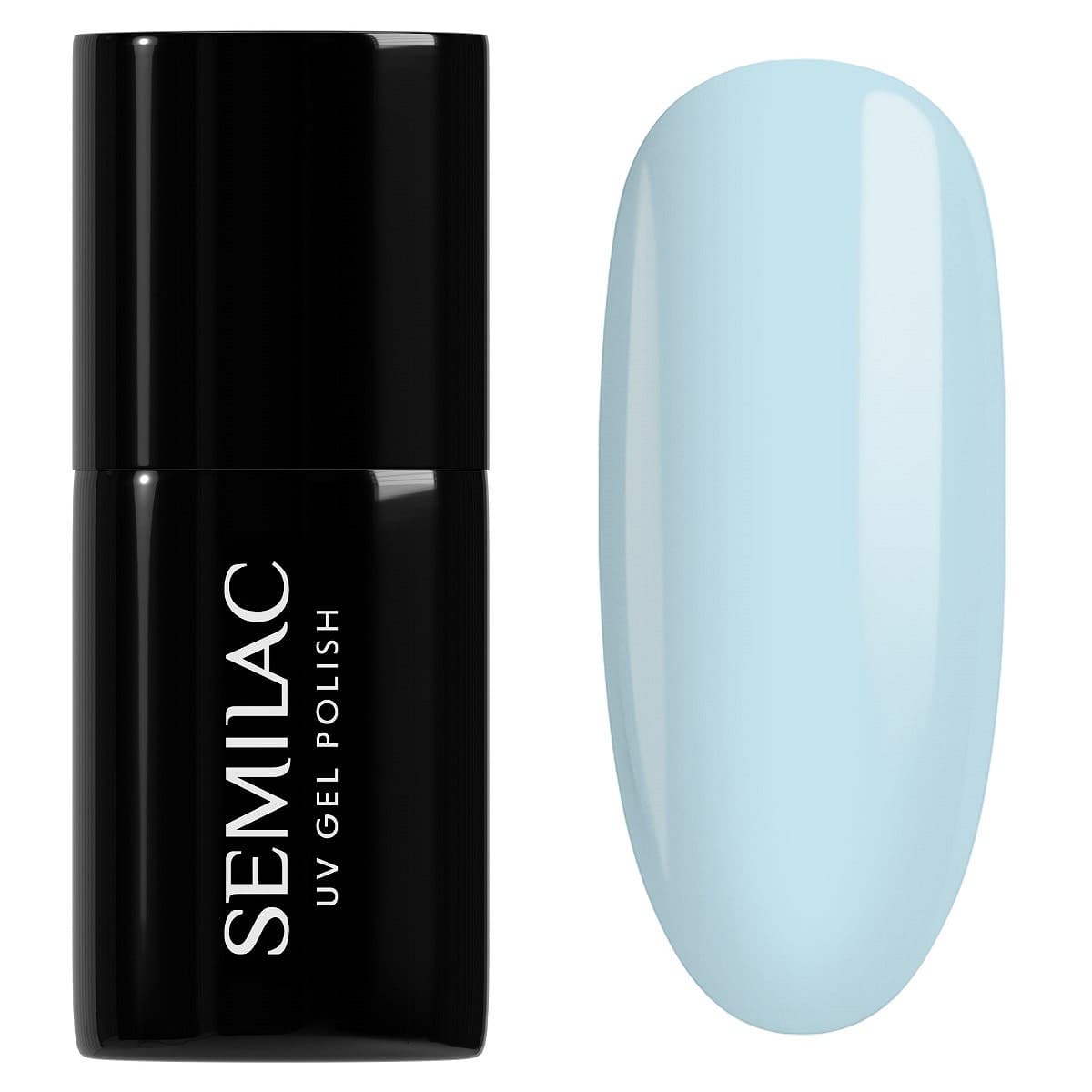 386 Semilac Lakier hybrydowy Blue Cloud