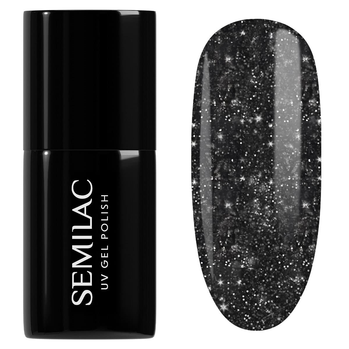 394 Semilac Lakier hybrydowy Sparkling Midnight Date