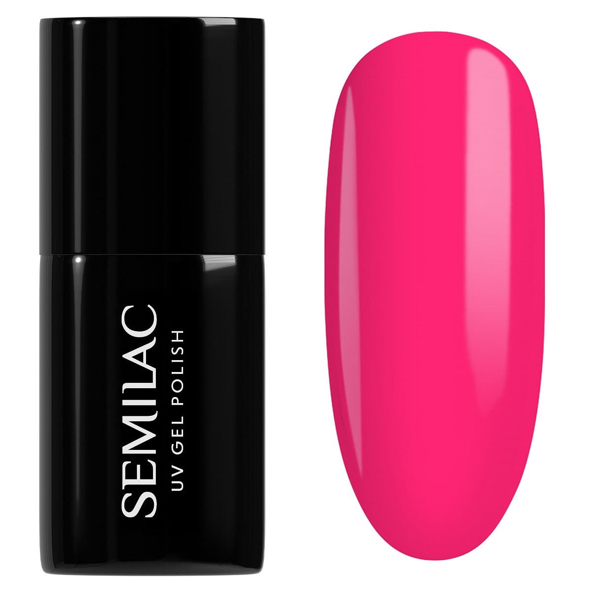 SemiBeats by Margaret, lakier hybrydowy,, 517 Neon Pink