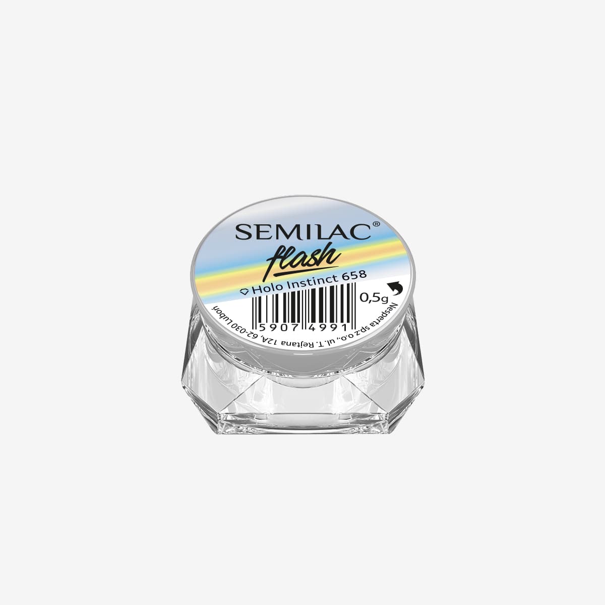 658 Pyłek Semilac Flash Holo Instinct
