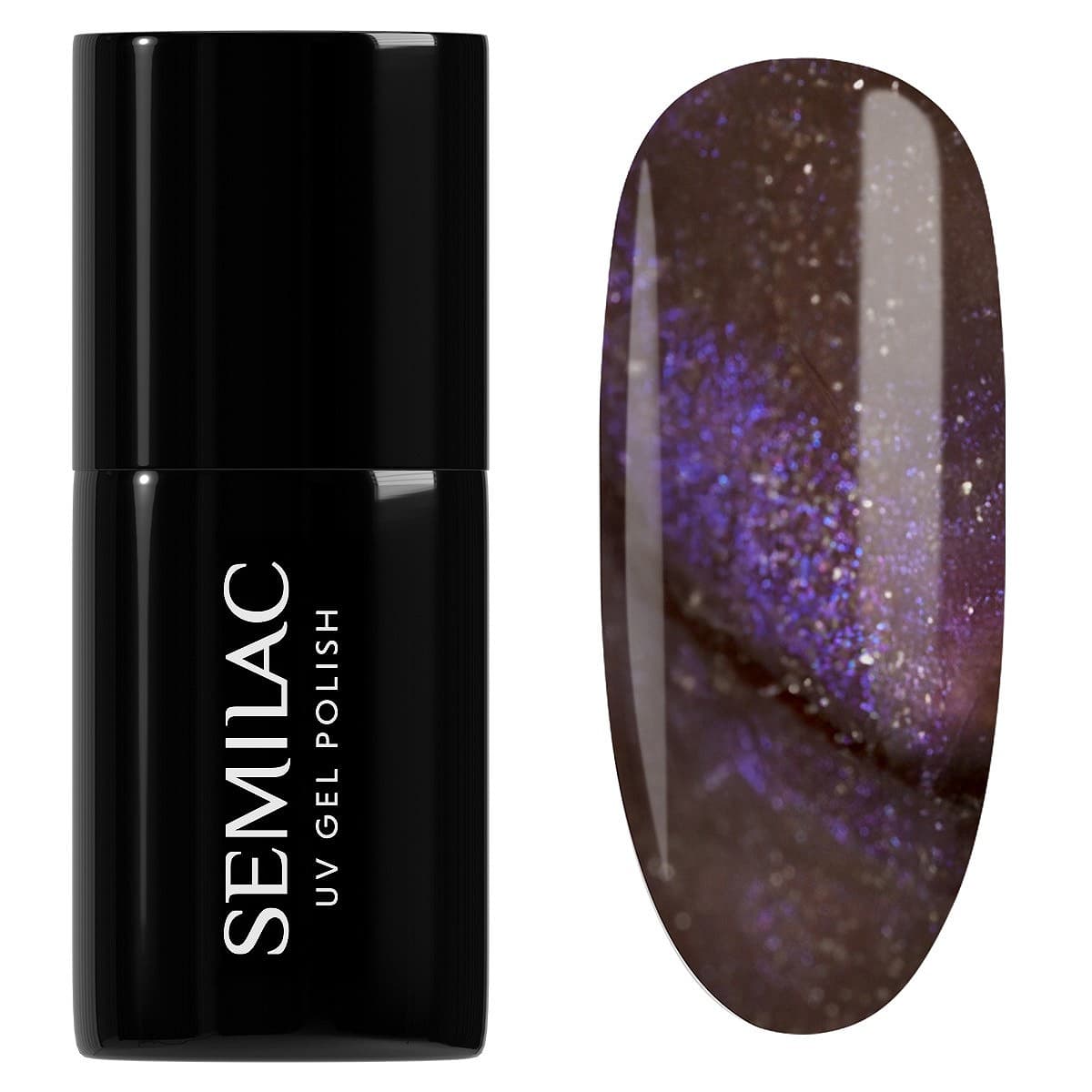 Galaxy Fresh, lakier hybrydowy Gel Polish, 827 AI Brown