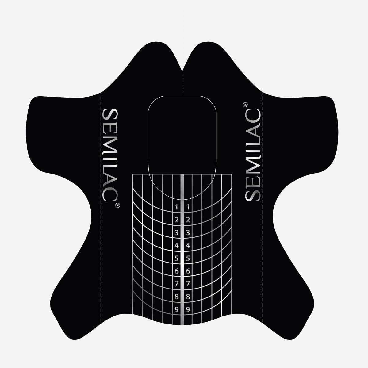 SemiHardi Shaper Wide – szablony do przedłużania