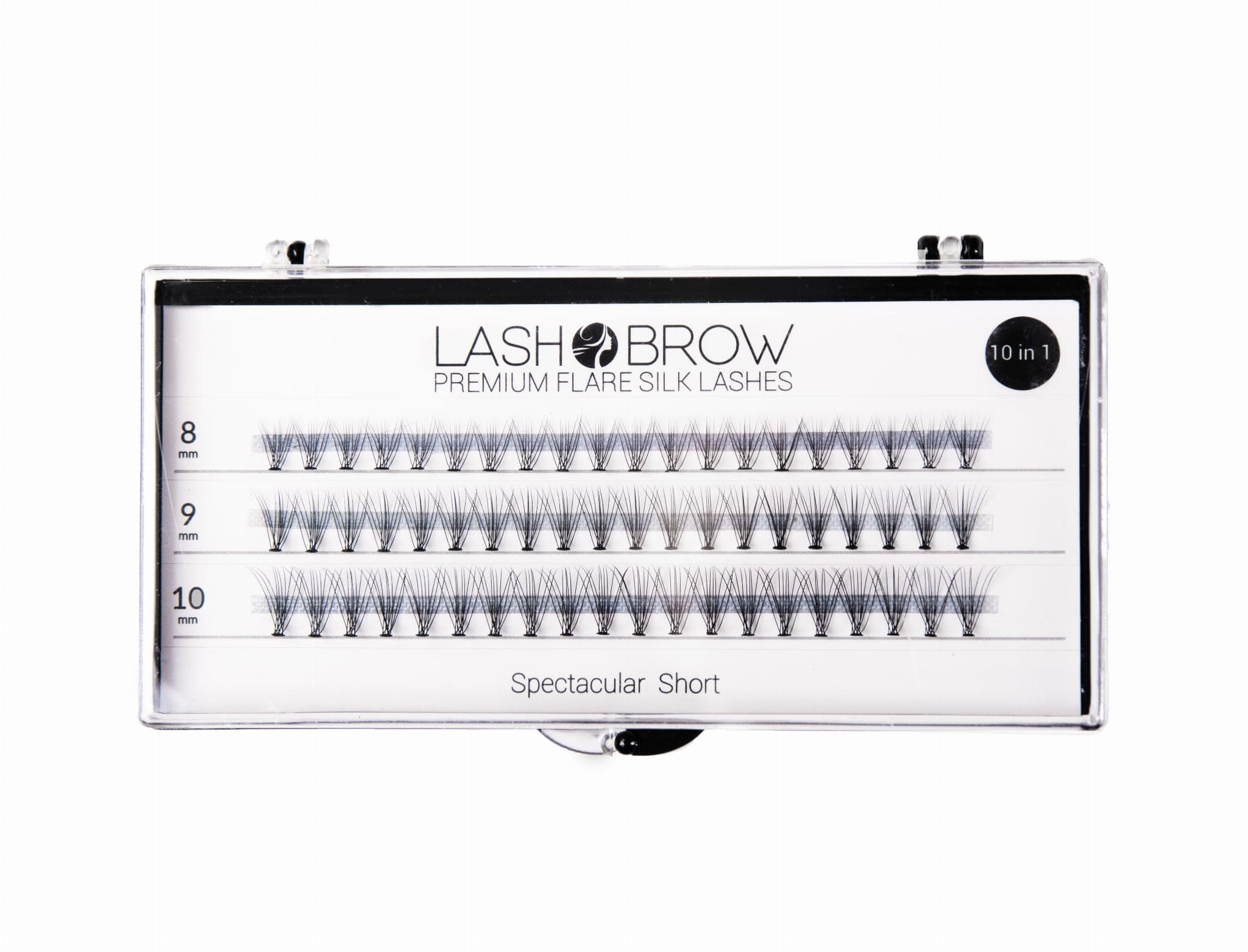 Premium Flare Silk Lashes Spectacular Short — kępki rzęs