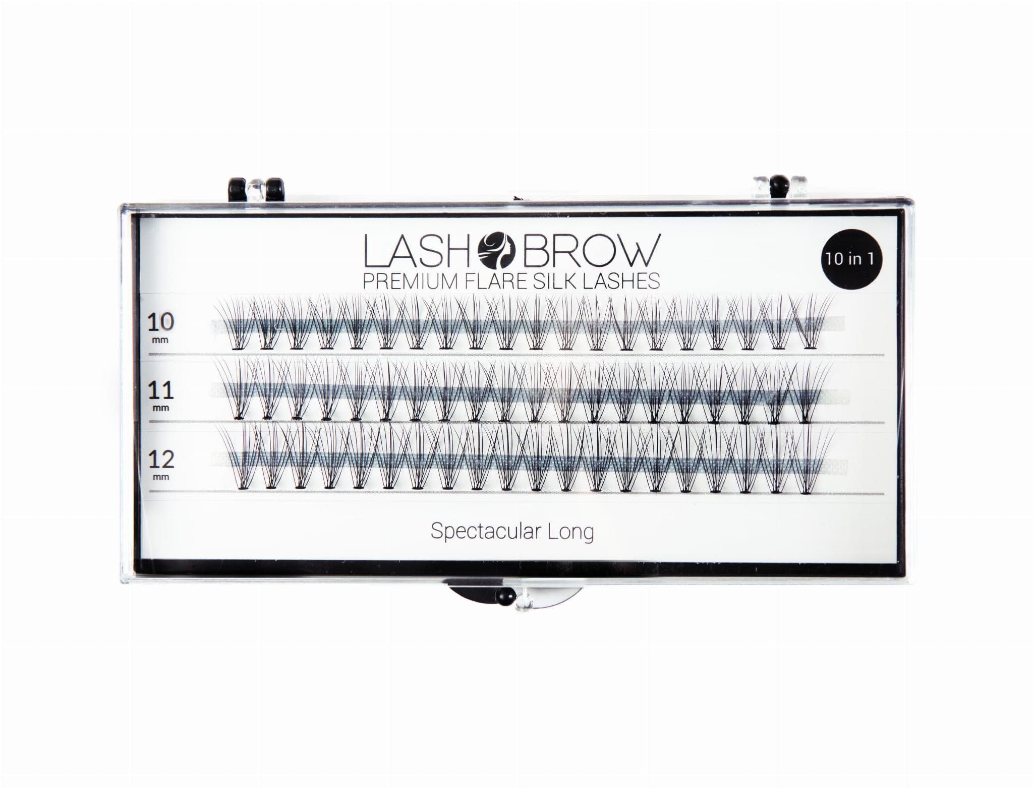 Premium Flare Silk Lashes Spectacular Long — kępki rzęs
