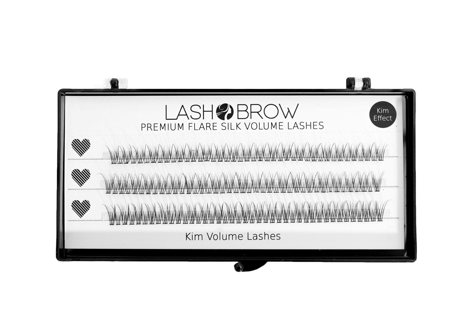 Premium Flare Silk Lashes Kim Volume Lashes — kępki rzęs
