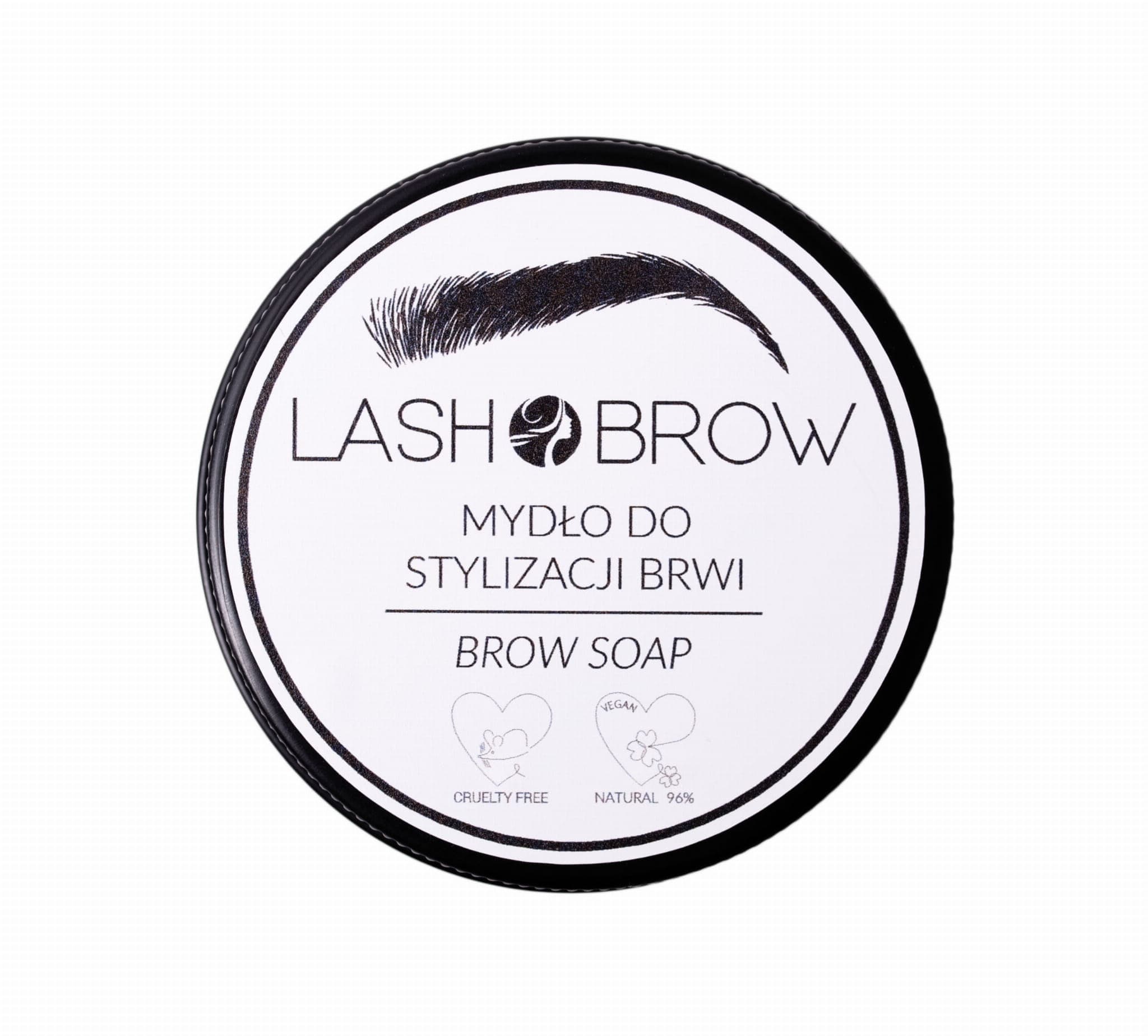Brow Soap — bezbarwne mydło do stylizacji brwi
