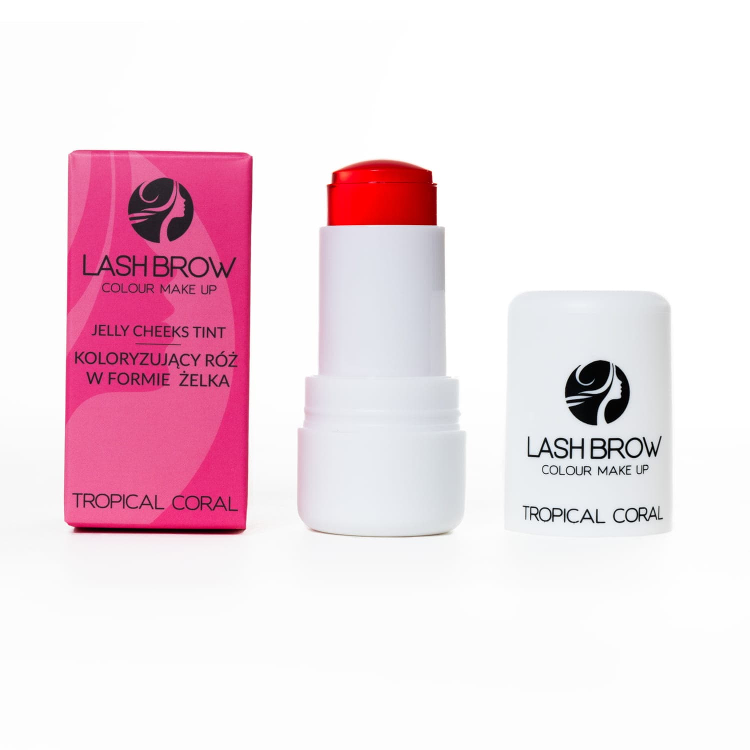 Jelly Cheeks Tint — żelowy tint w sztyfcie Tropical Coral
