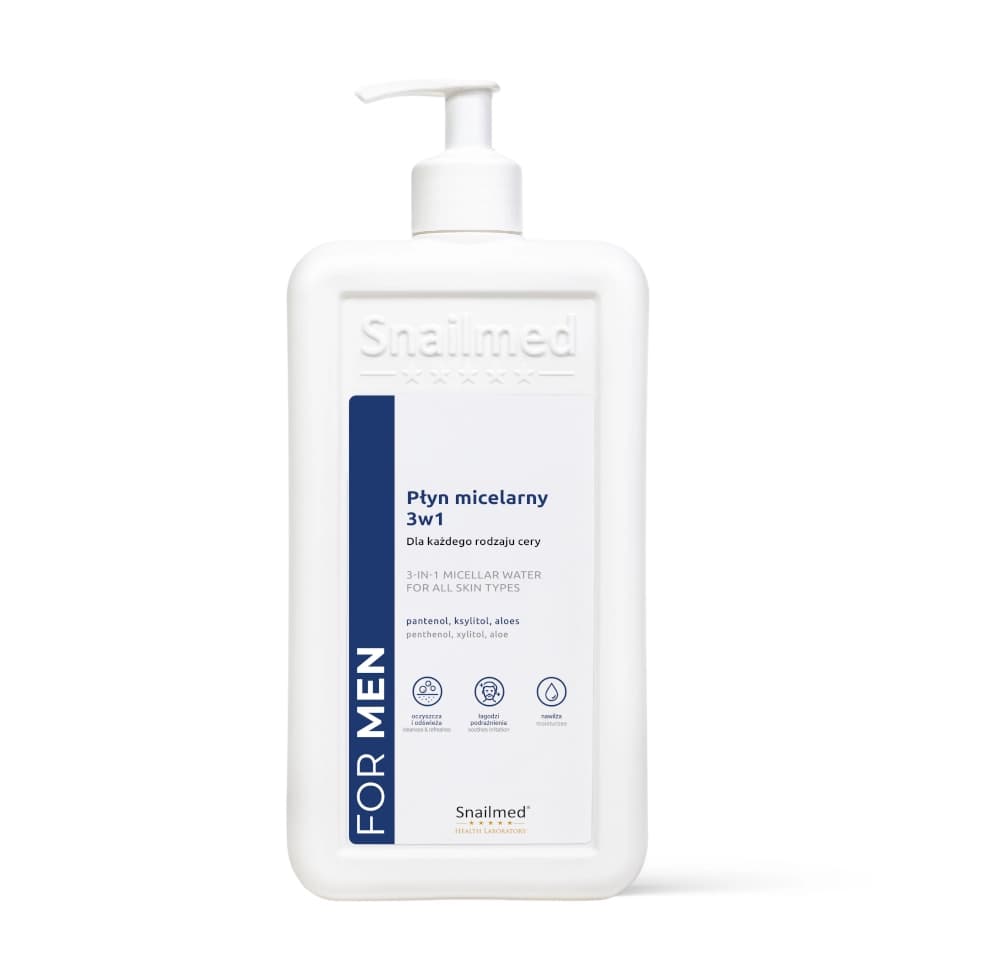 Płyn micelarny HEALTH+ 3w1 FOR MEN -