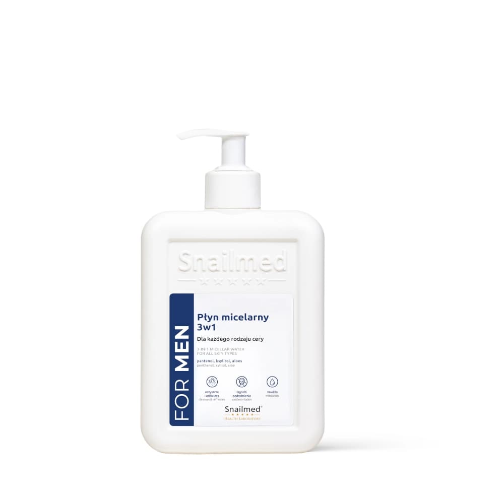 Płyn micelarny HEALTH+ 3w1 FOR MEN -
